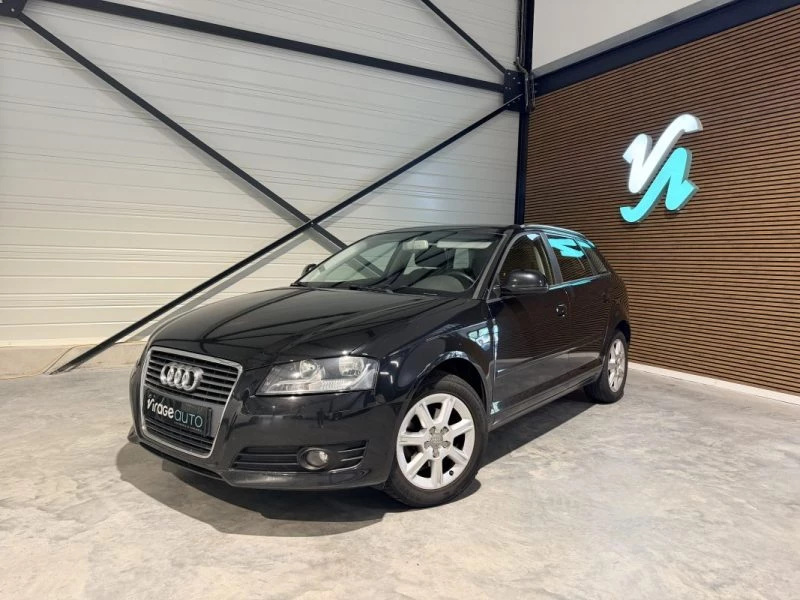 Image principale de AUDI A3 SPORTBACK - 1.6 TDI 105cv - 2009 - Radar de recul - Régulateur de vitesse