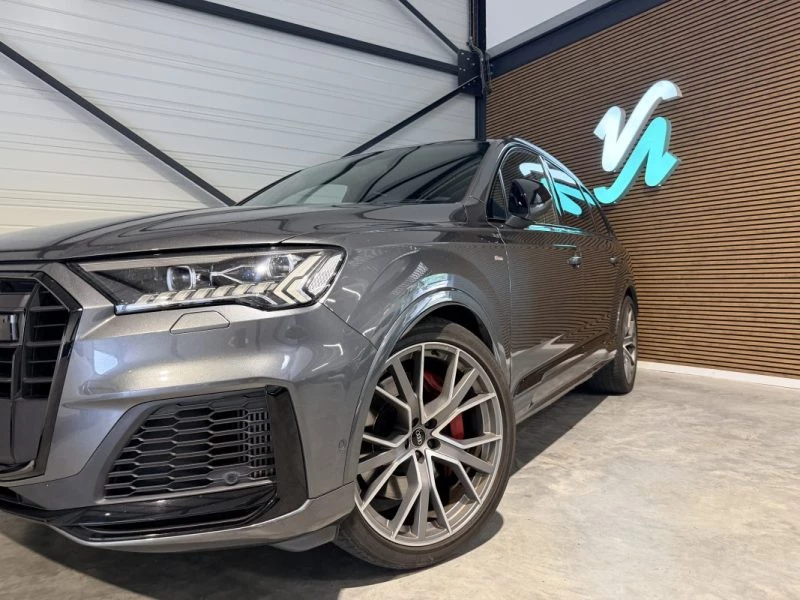 Image secondaire de AUDI Q7 - 60 TFSI E - 462 cv - Hybride - S TRONIC - 2021 - Caméra 360 - CarPlay - Attelage