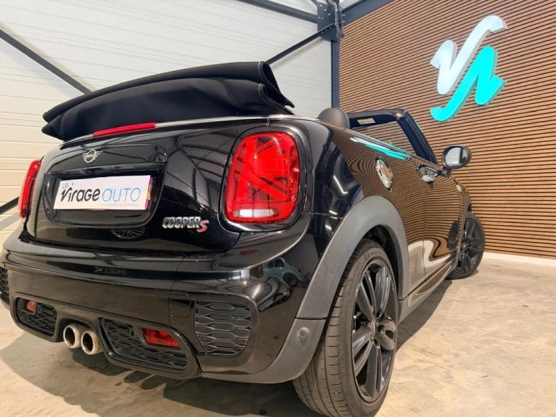 Image secondaire de MINI COOPER S - JCW - Cabriolet - 192 CV - DKG - Cuir/Alcantara - 91000 km